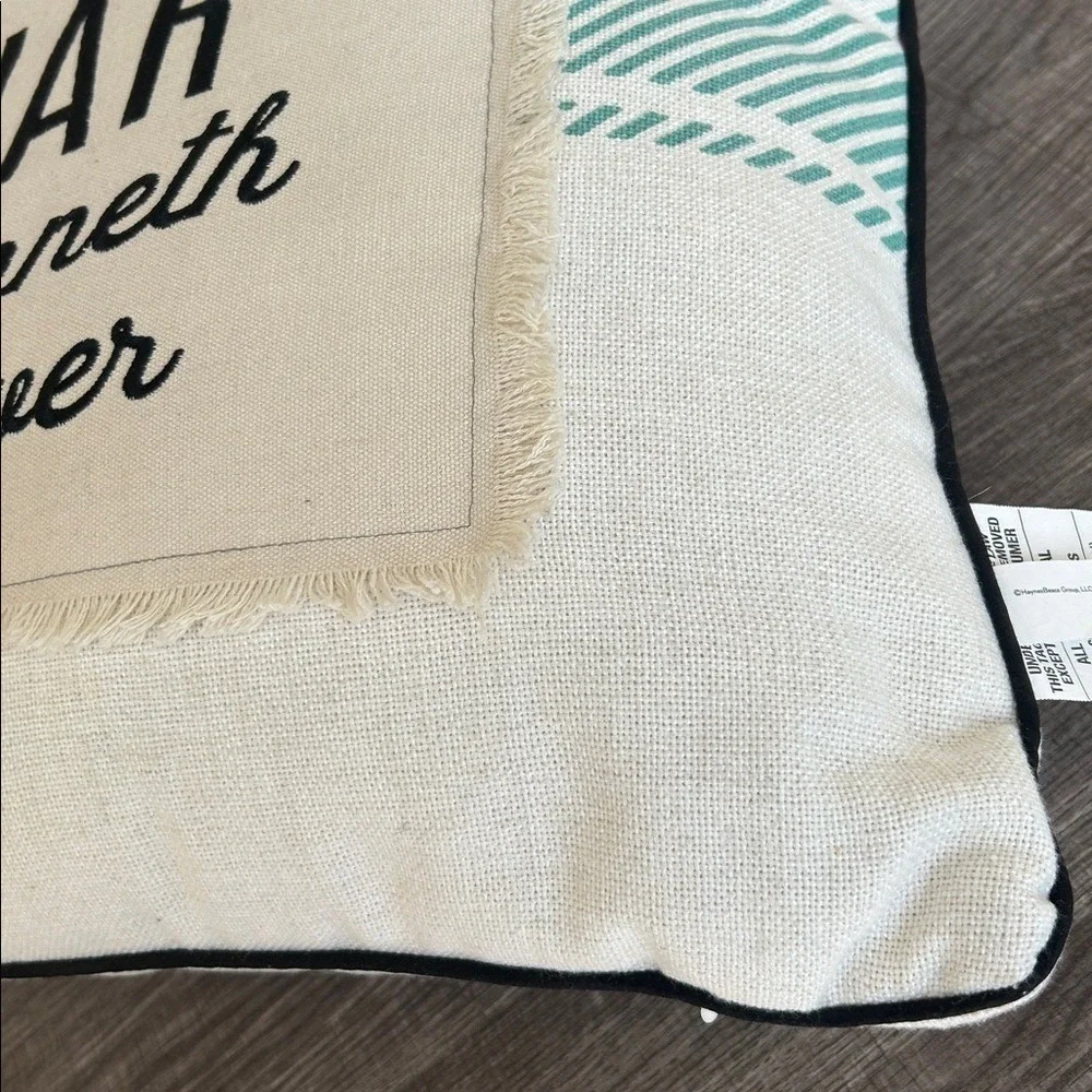 Briarwood Lane My Jar Runneth Over Decorative Throw Pillow Black White Farmhouse